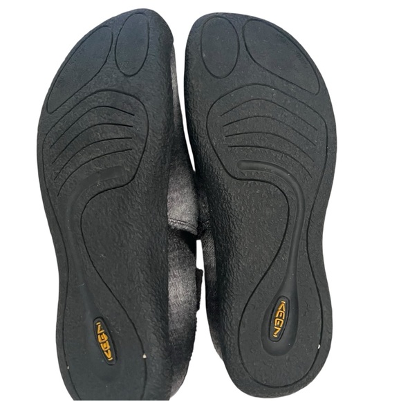 Women's KEEN Howser Wool Slides Slippers Grey Black Size 9.5 - Picture 5 of 5